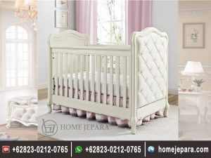 Tempat Tidur Bayi Duco Putih Modern TFR – 0477